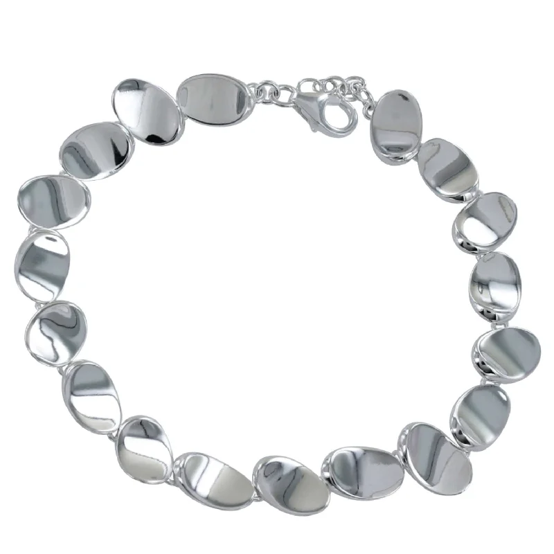 Light accent bangles-Shiny Nugget Bracelet