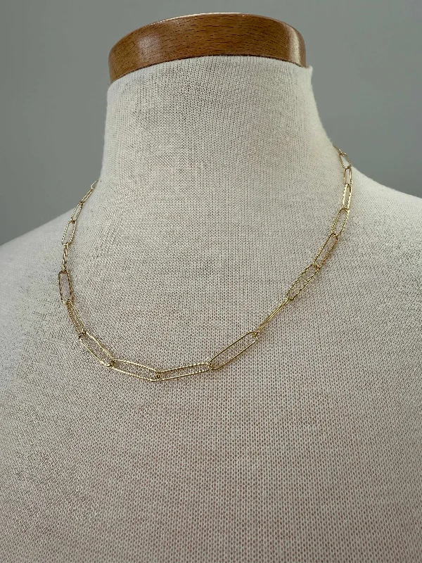 Paperclip Chain Necklace