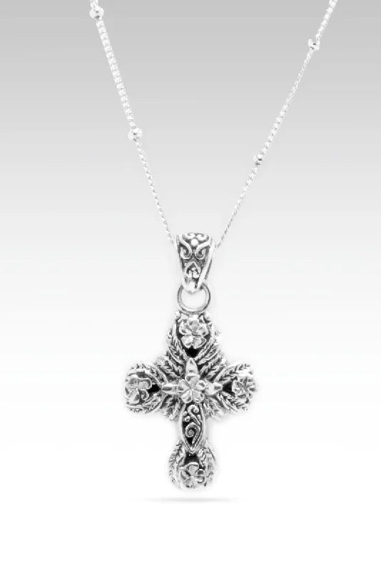 Faith charm necklaces-Phoebe Necklace™ in Frangipani