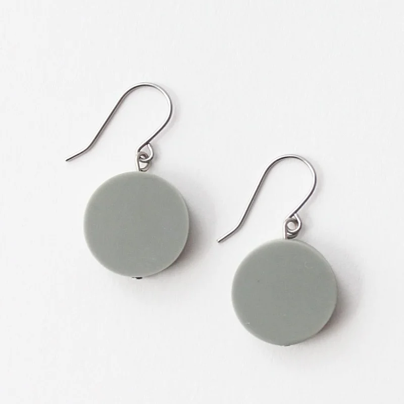 Two-tone earrings-Grey Sophie Earrings