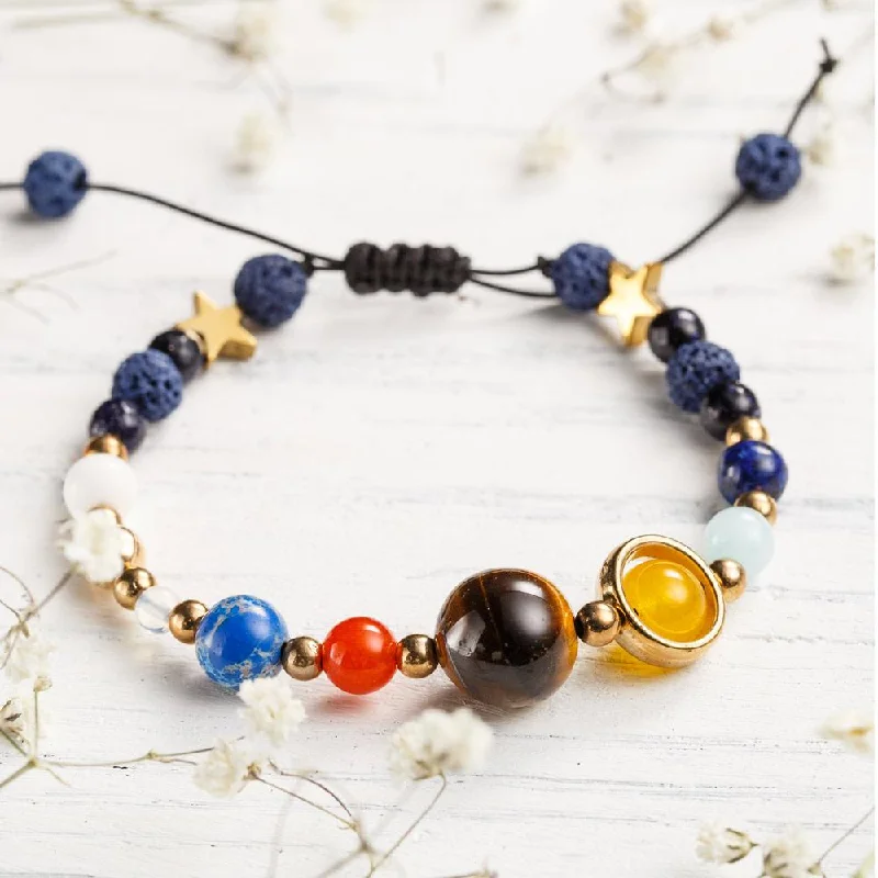 Retro flair bangles-Solar System Bracelet