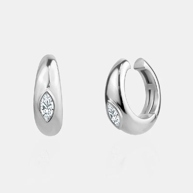 14K White Gold