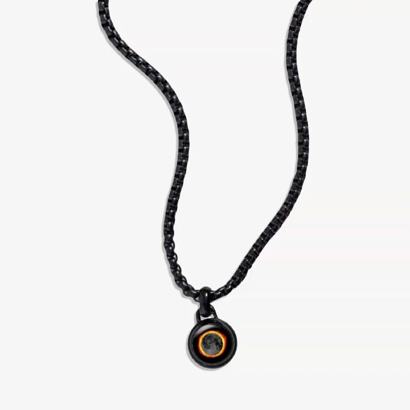 Mystic eye necklaces-Solar Eclipse Orion Necklace