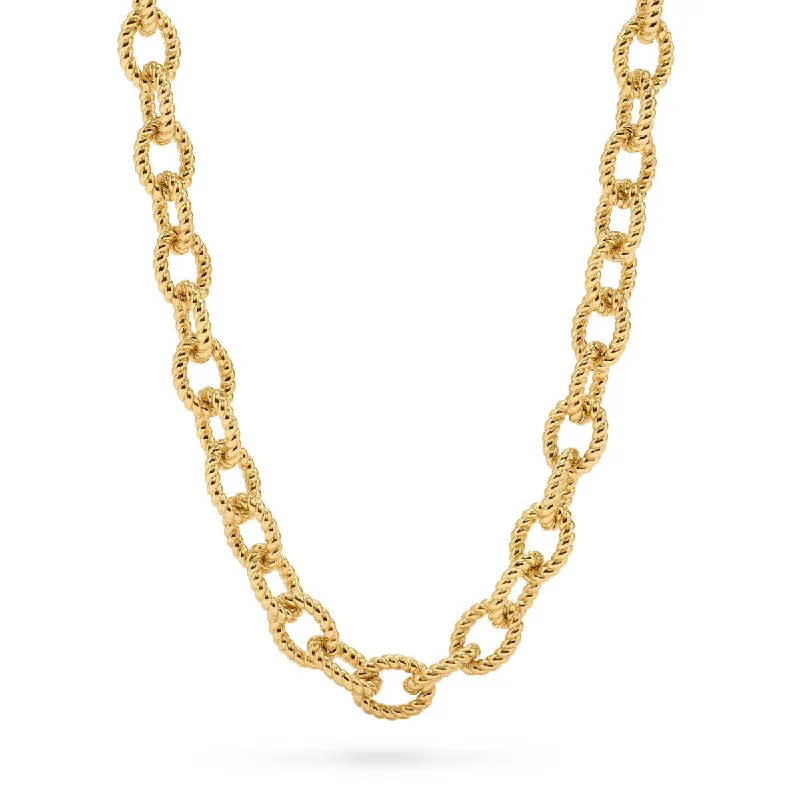 Worn medallion necklaces-CAPUCINE DE WULF - VICTORIA SMALL CHAIN NECKLACE