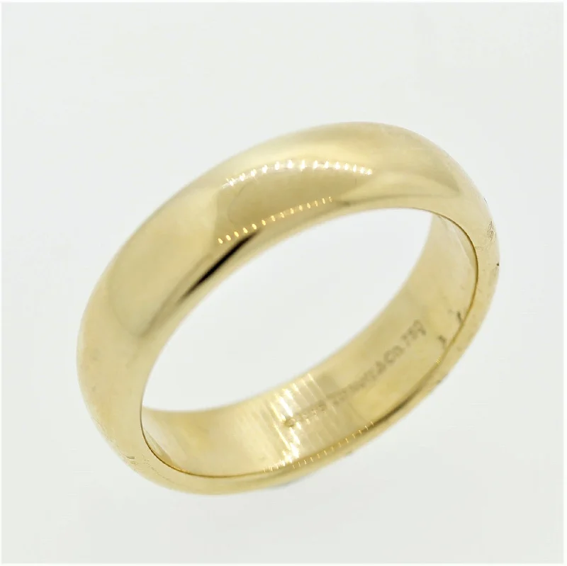 Small stack rings-Tiffany & Co. Men’s Gold Wedding Ring Band