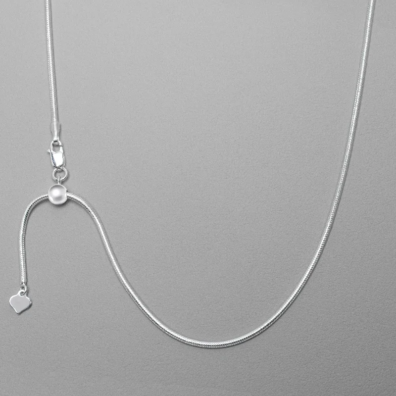 Fiber tassel necklaces-Victoria Townsend .925 Sterling Silver Adjustable Box Chain Necklace