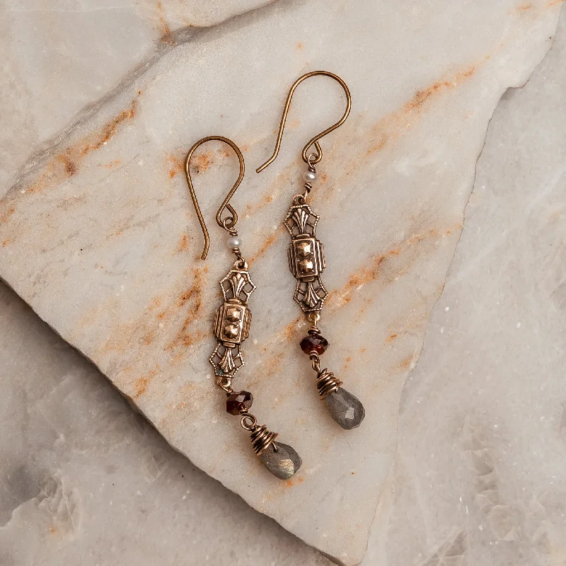 Wanderer weave earrings-Genise Dangle Earrings