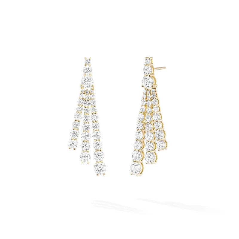 Woven silk earrings-SYDNEY EARRING Small